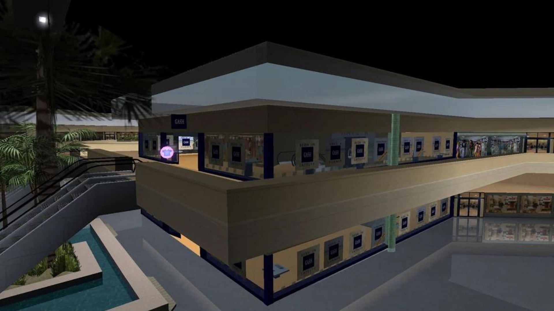 A portion of the North Point Mall (Image via GTA Wiki)